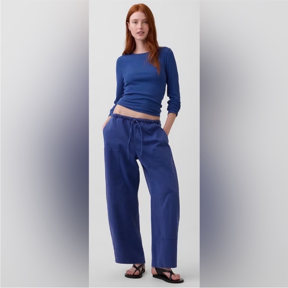GAP Easy Double-Knee Barrel Pants